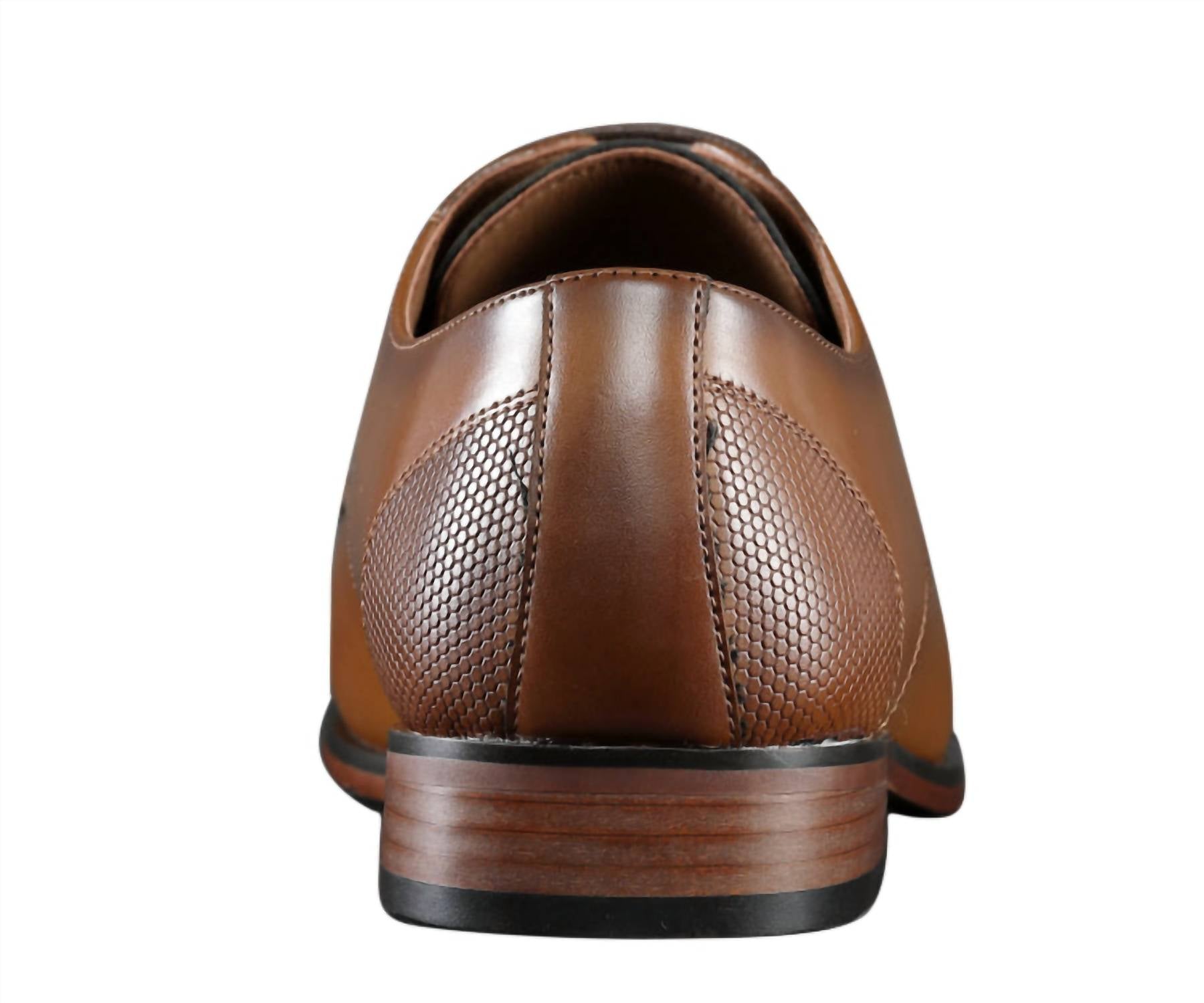 Amali Men's Russo Oxford Shoes in cognac - men's shoe - alternate view