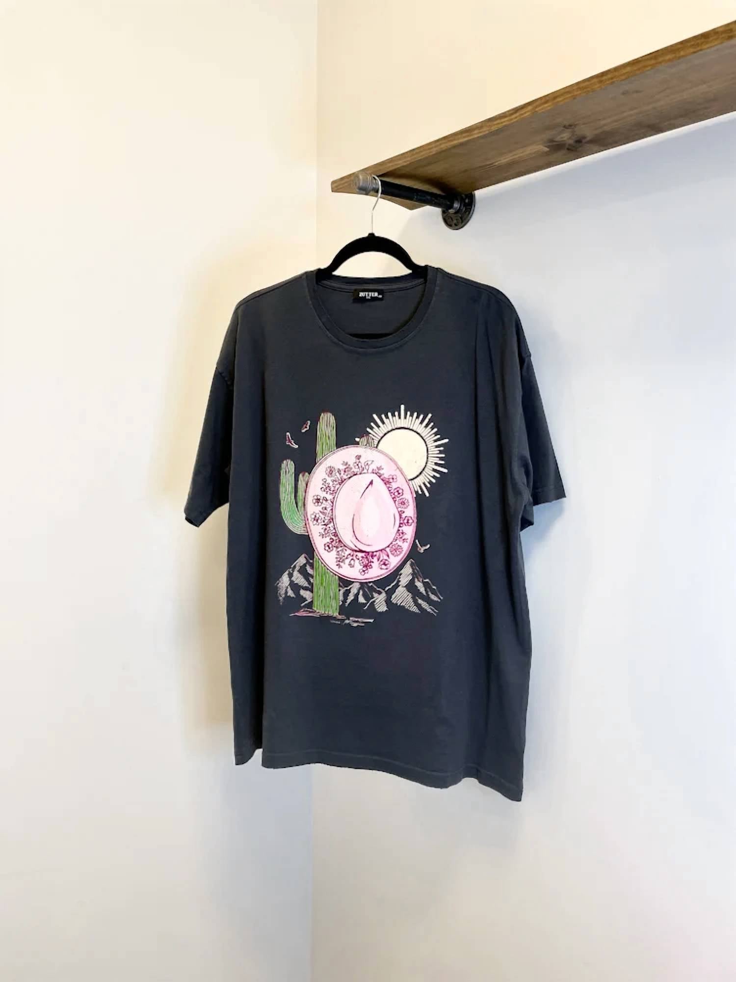 Zutter - Women's Out West Cowgirl Graphic Tee