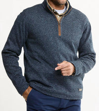Jachs New York - Stretch Fleece Quarter Zip Pullover Sweater