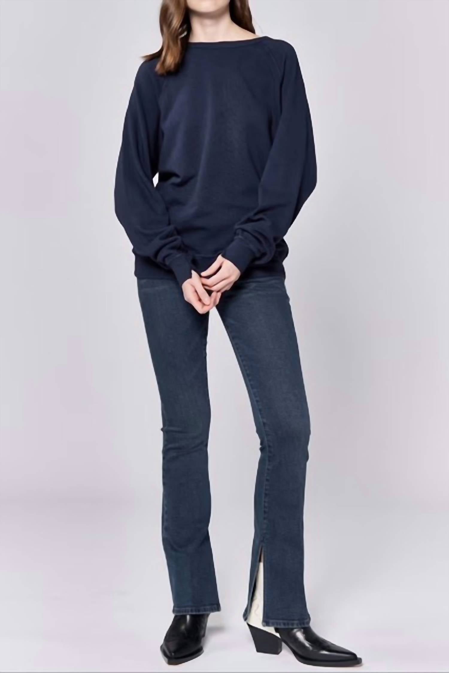 Dear John Denim - Lilja Crewneck Long Sleeve Relaxed Fit Top