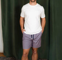 Stone Rose - Men's Horizontal Striped Swim Trunk