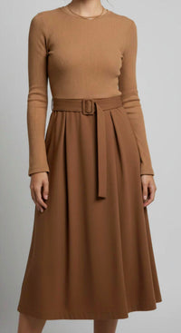She + Sky - Knit on Cotton Dress