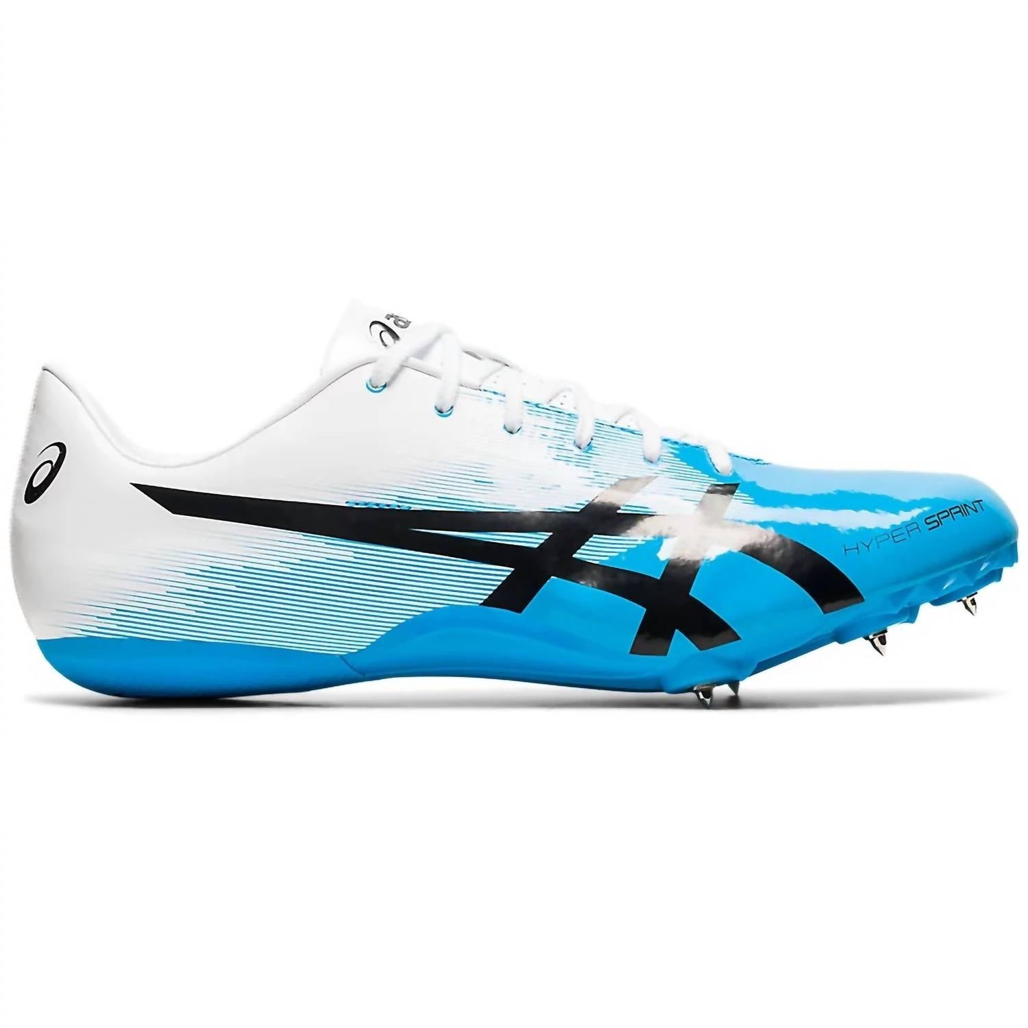ASICS Men's Hypersprint 7 Shoes in digital aqua black - men's shoe