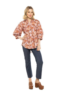 Holly Shae Design - Laura Pleated Sleeve Top