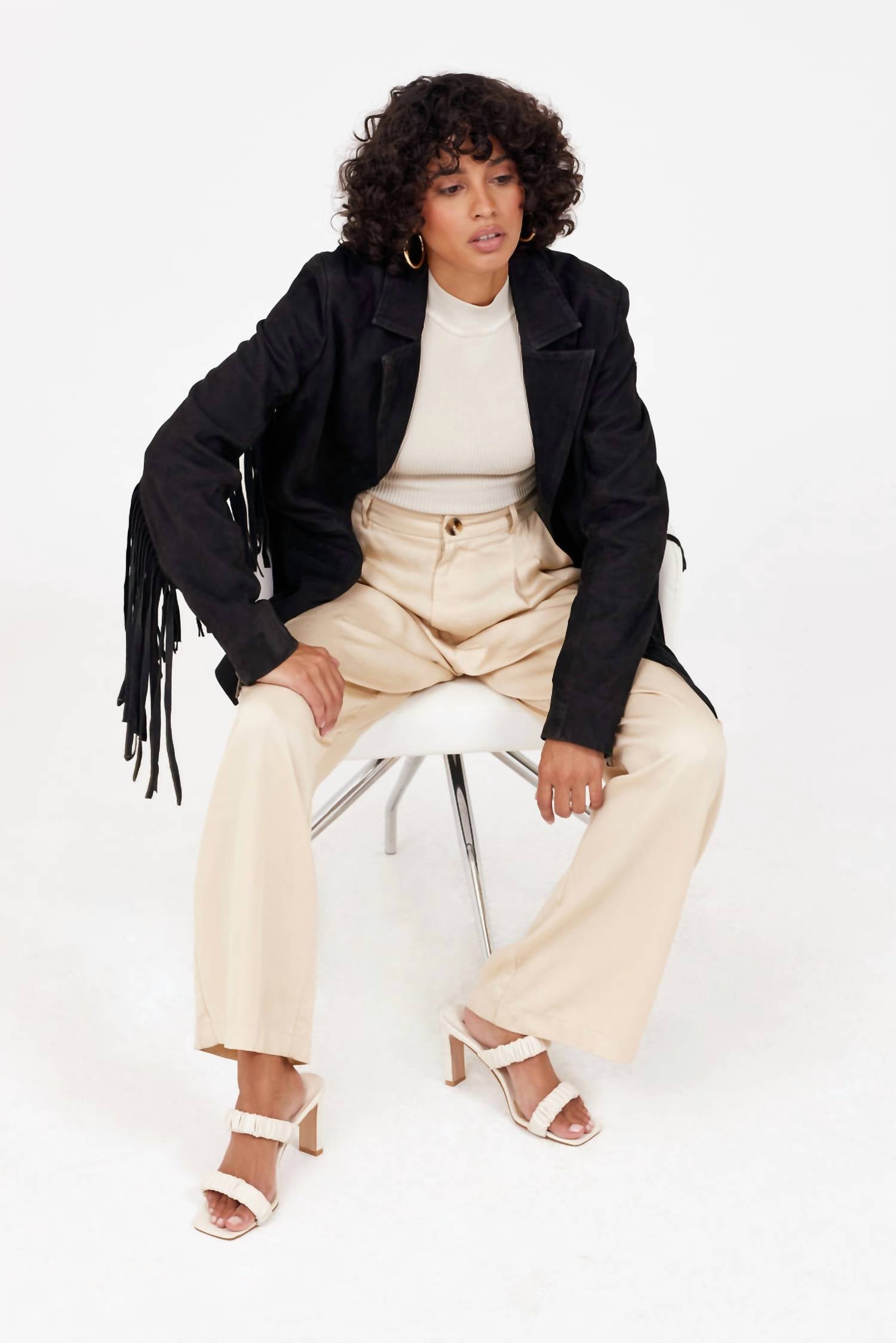 Mauritius - Tanny Leather Blazer
