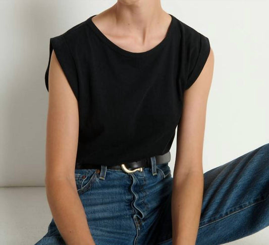 Nation Ltd - Janis Rolled Muscle Tank Top