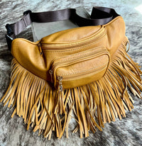 Princess Purse - Women's Western Fringe Bum Bag