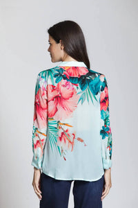 Apny - Roll Up Sleeve Top