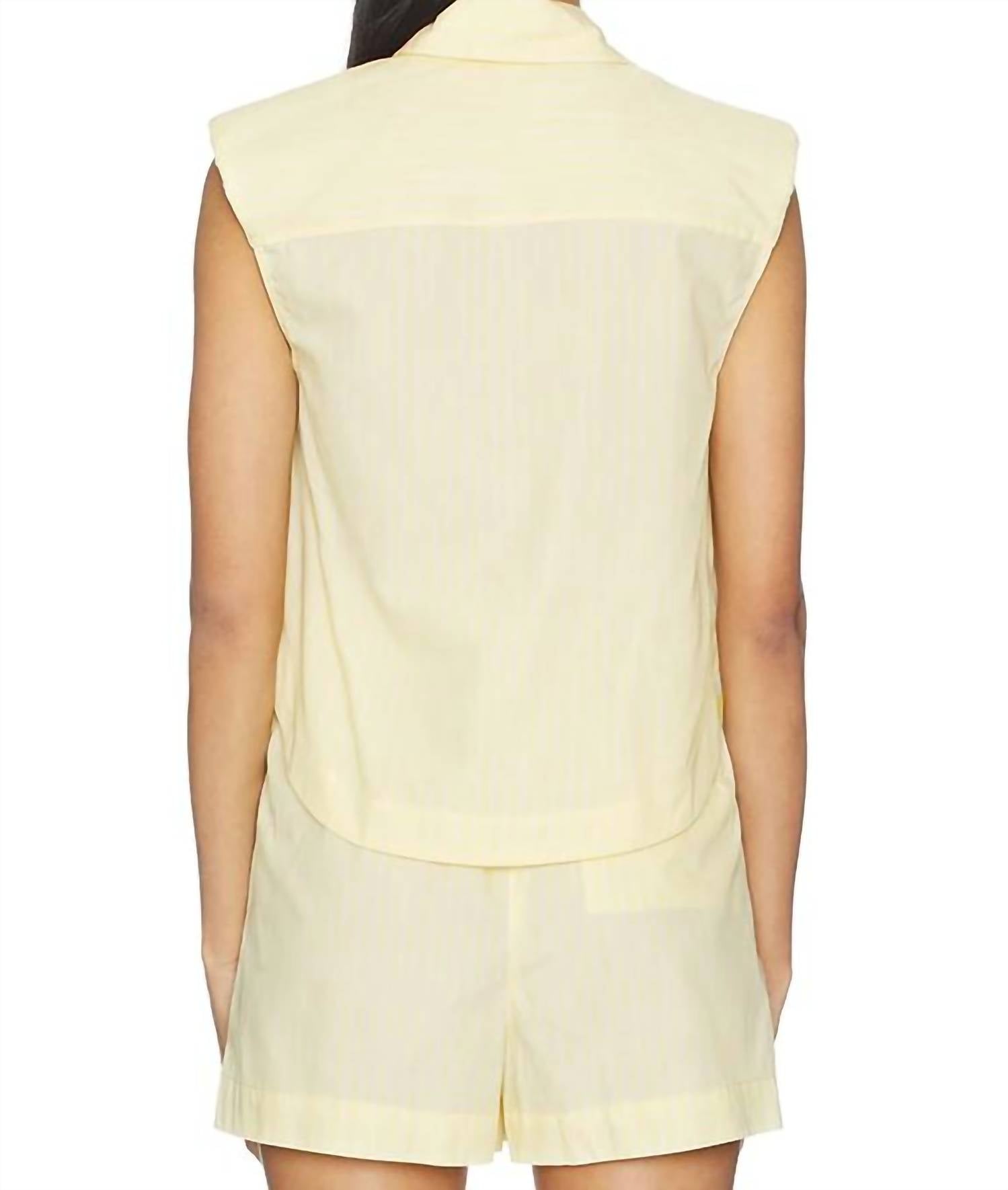 Simkhai - Winslow Cropped Shirt