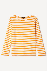 Le Mont Saint Michel Women's Tilda Mariniere Tee in spice - women's long sleeve top
