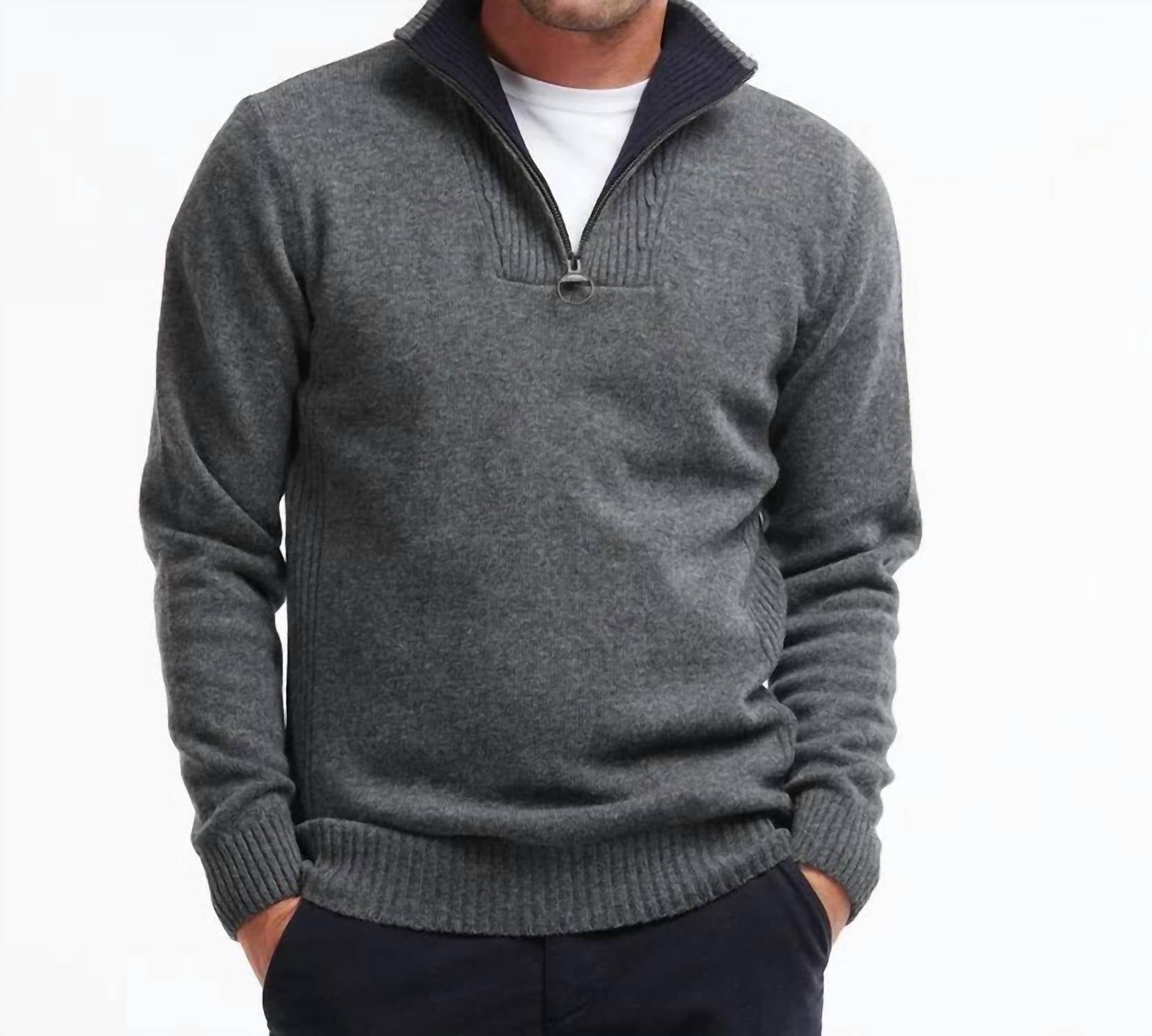 Barbour - Nelson Essential Half Zip Sweater