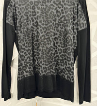 Jane & John - Women's Pullover Cheetah Top