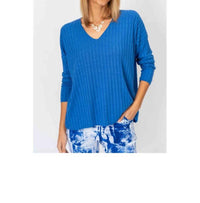 Look Mode Usa - Oversized Ribbed Top
