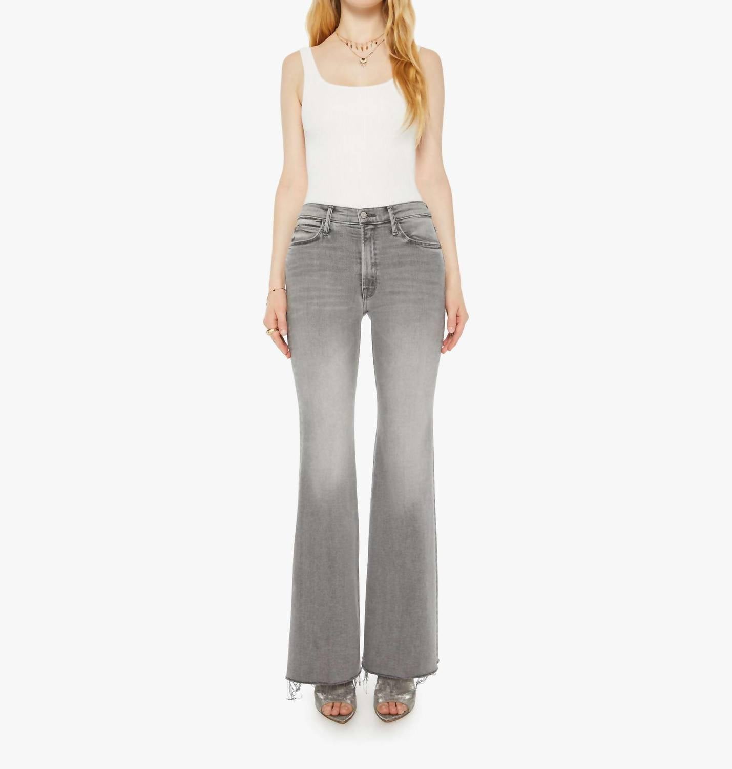 Mother - Doozy High Rise Sneak Fray Jeans