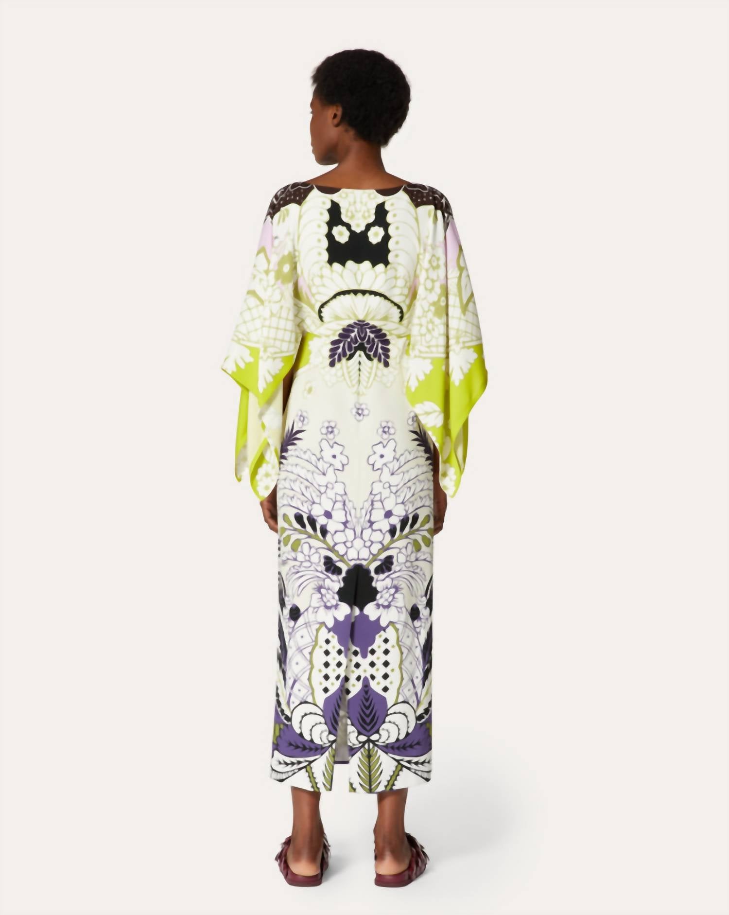 Valentino - Women's Tropical Word Arazzo Dress