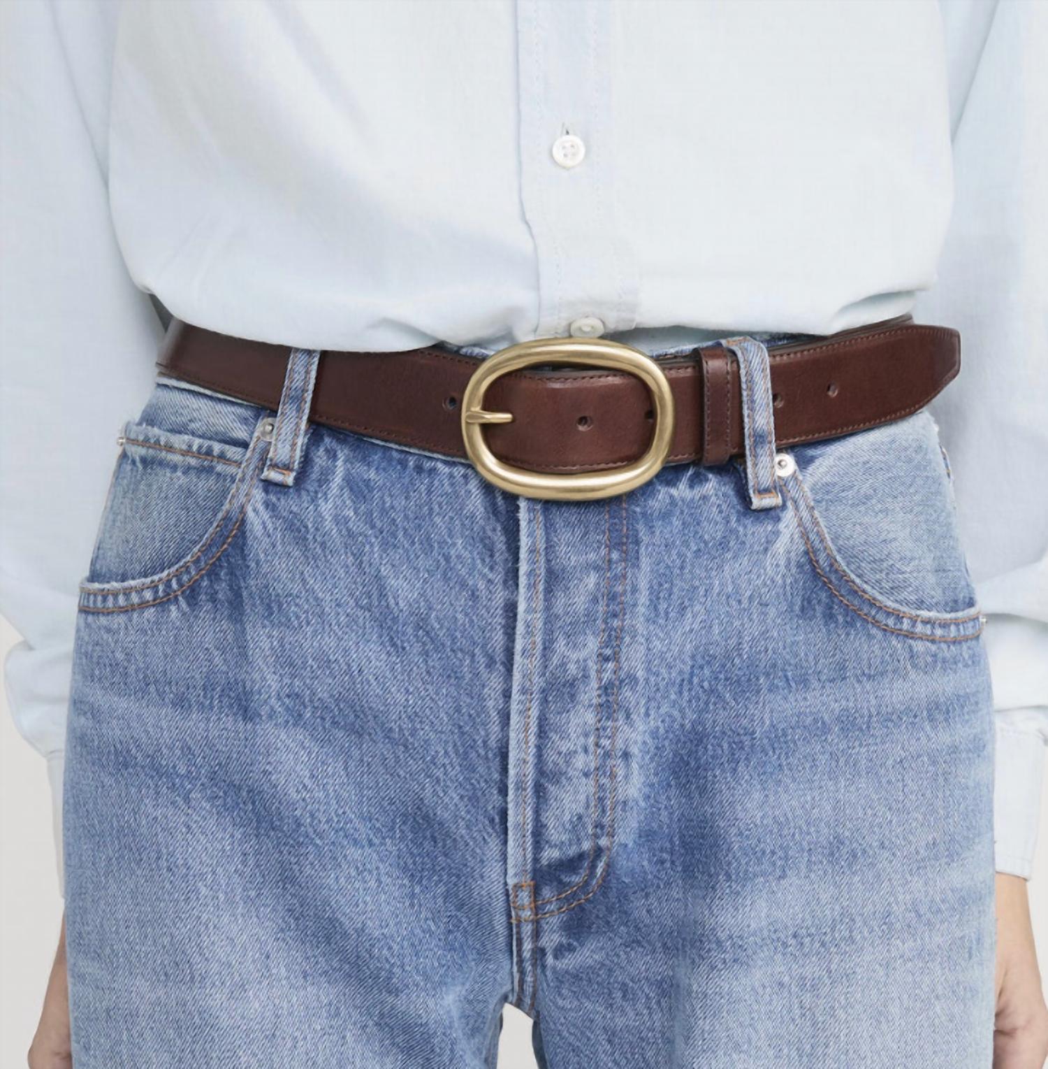 Frame - Women's Rounded Buckle Belt