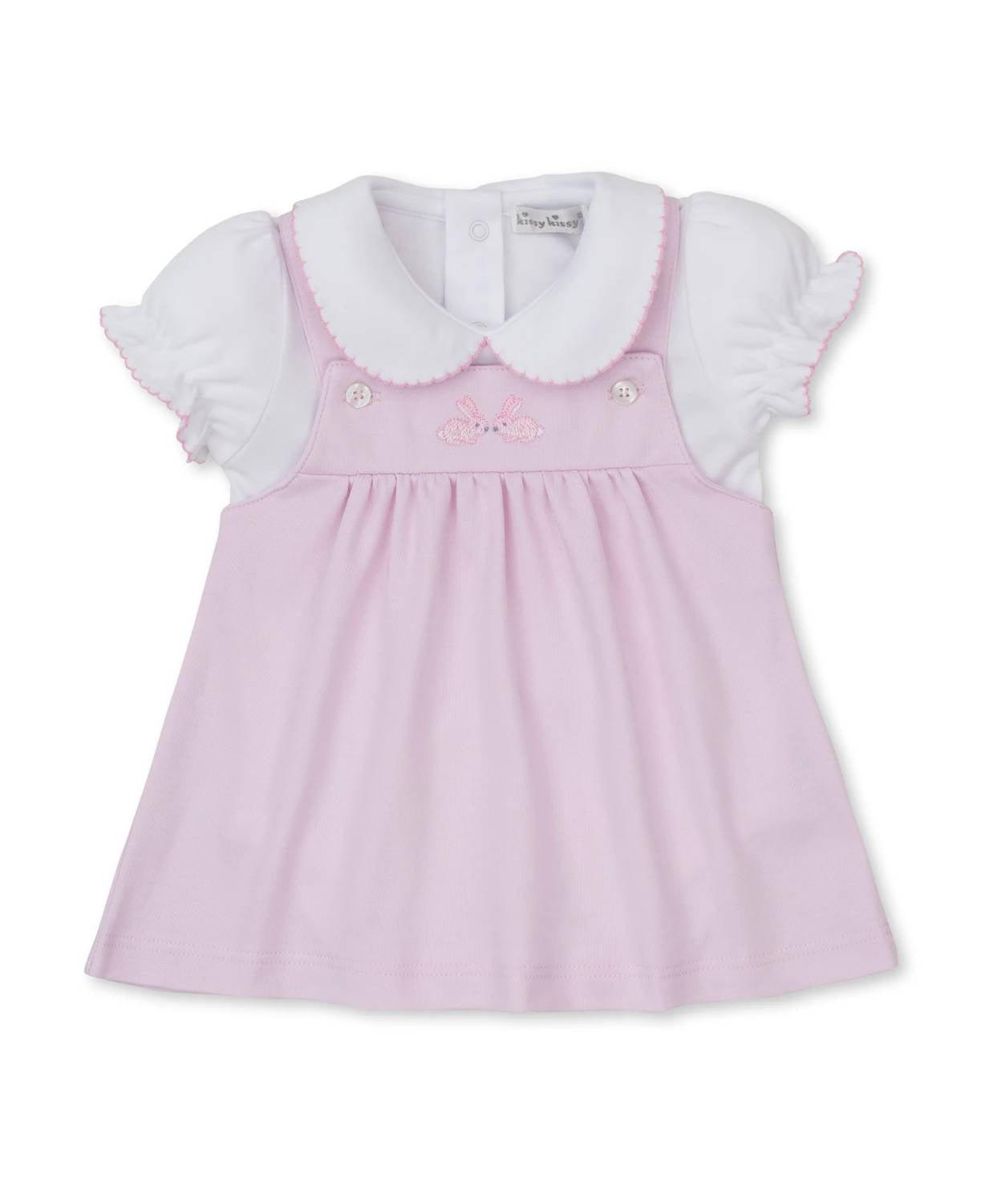 Kissy Kissy - Girls Springtime Bunny Fun Jumper Set