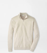 Peter Millar - Coolspun Lite Birdseye Quarter Zip Sweater