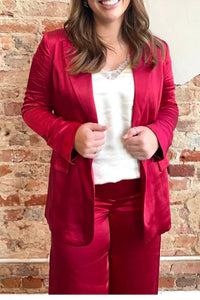 Skies Are Blue - Holiday Party Blazer