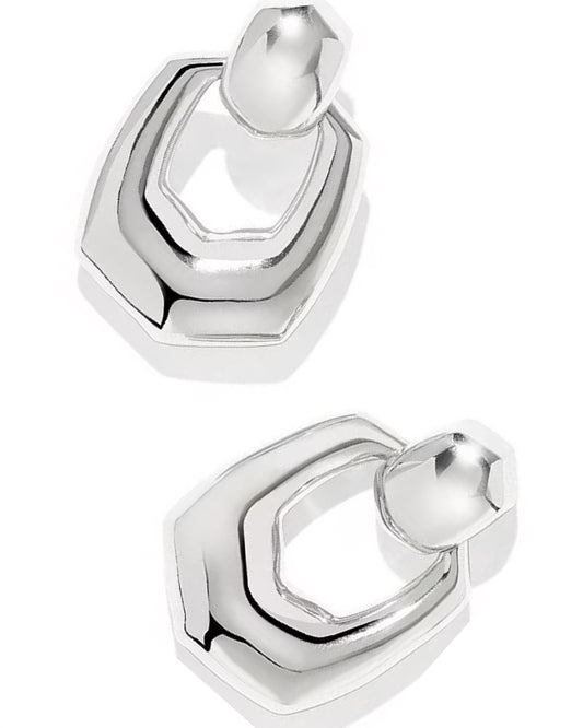 Kendra Scott - Kaitlin Open Frame Puffy Drop Earrings