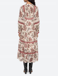 Sea - Cassandra Long Sleeve Midi Dress