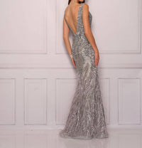 Dave & Johnny - Glittered Prom Dress