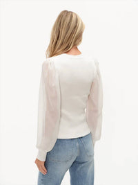 Six/Fifty - Celeste Mixed Media Top