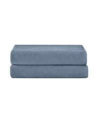 Under The Canopy - Textured Organic 2 Piece Bath Towel Set