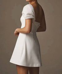 Dress The Population - Olive One-shoulder Mini Dress
