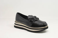 Ziera Women's Eaila Loafer in black - women's flats