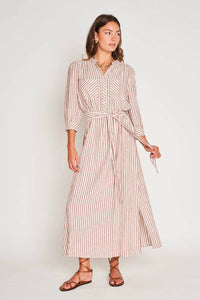 Dra Los Angeles - Cassie 3/4 Sleeves Shirt Dress