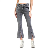 Dear John Denim - JEANNE SUPER HIGH RISE CROPPED FLARE JEANS