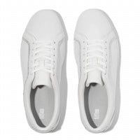 Fitflop - Women's Rally Crystal-trim Leather Sneakers