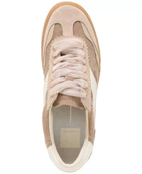 Dolce Vita Women's Notice Suede Lace-up Sneakers in dark taupe - women's sneaker - view 4