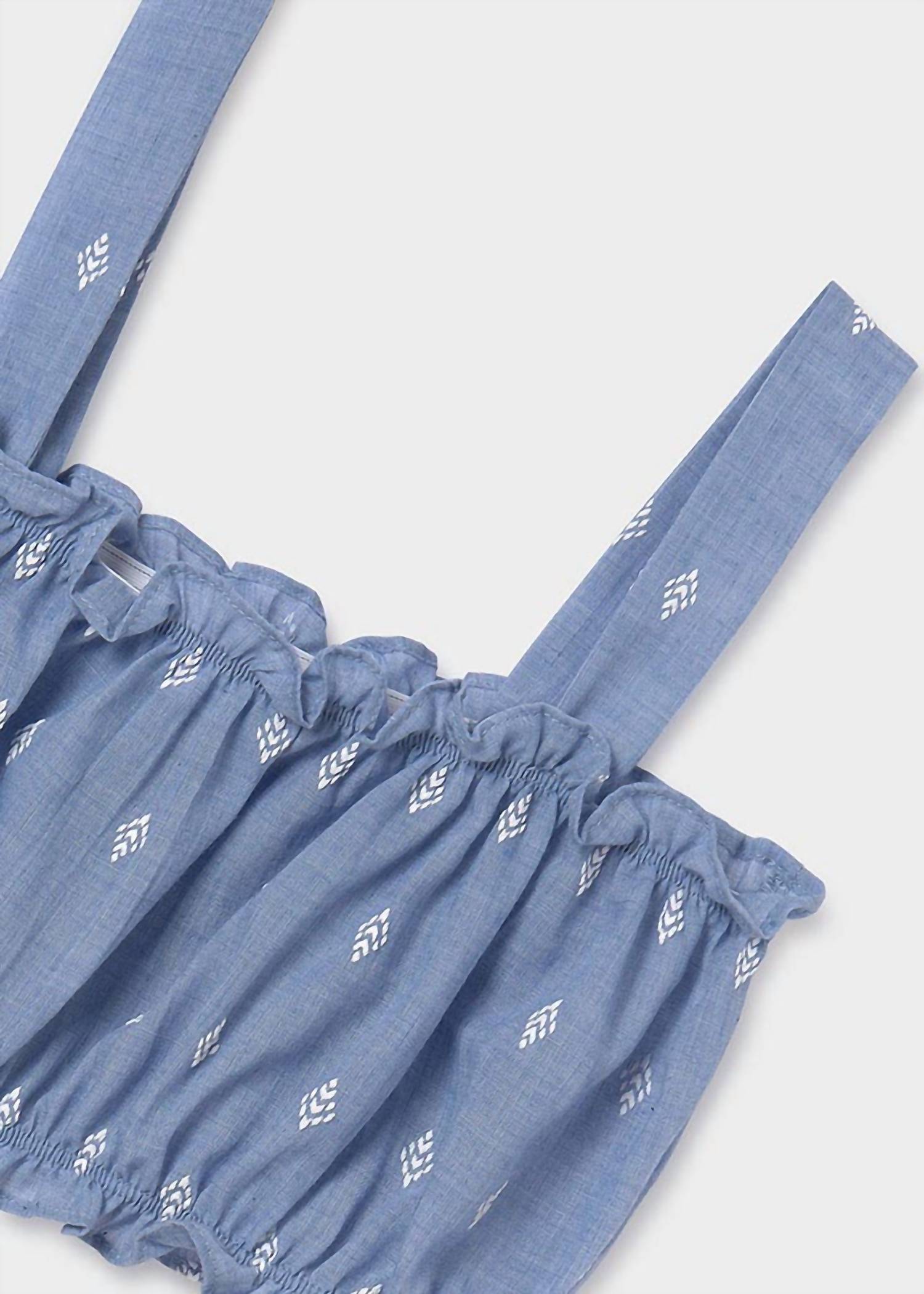 Mayoral - Girls' Ruffle Printed Blouse & Crop Top Set