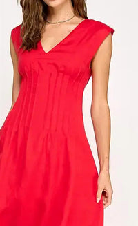 Strut & Bolt Athens Dress in saturday - women's dress - detail view