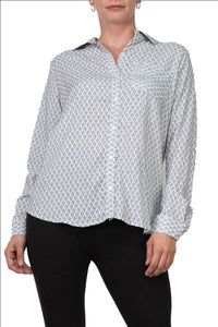 Notations - Slubbed Woven Chest Pocket Shirt