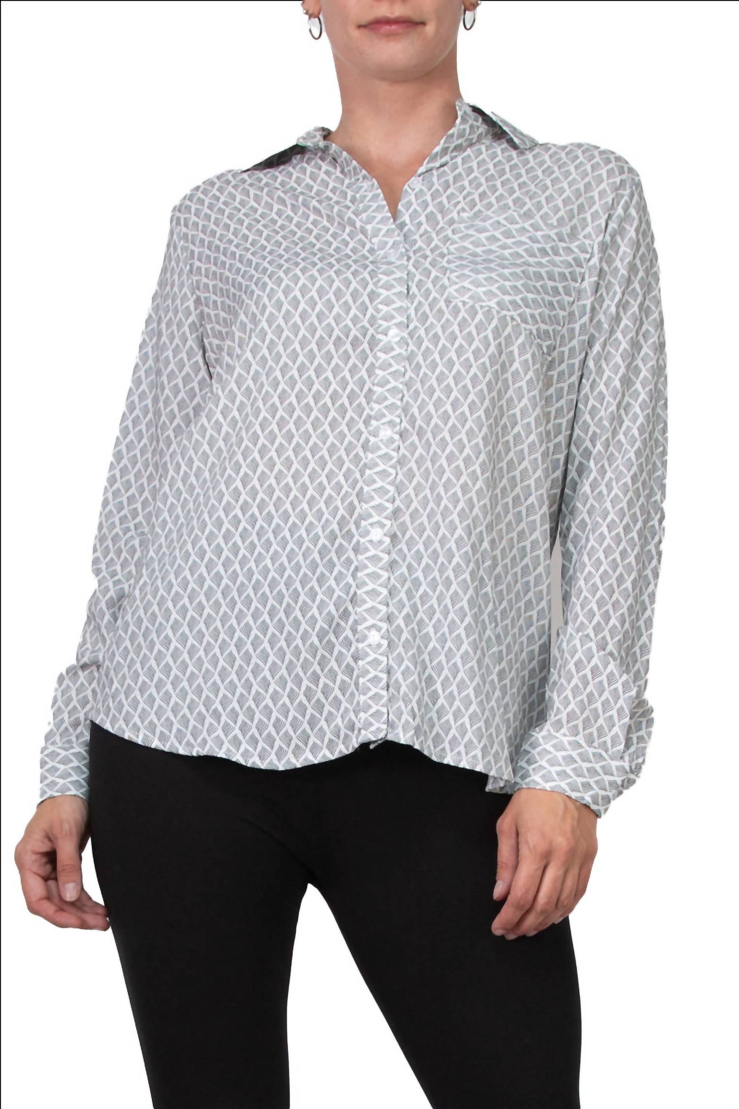 Notations - Slubbed Woven Chest Pocket Shirt