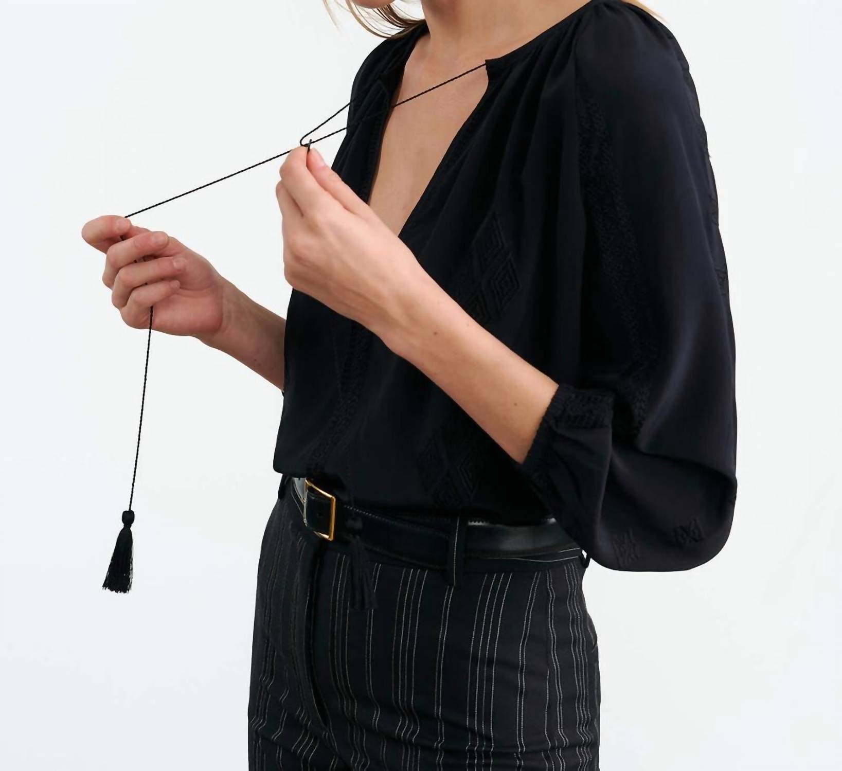 Nili Lotan - Cristo Silk Blouse