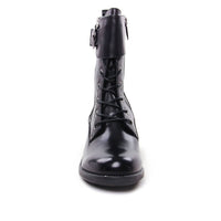 Regarde Le Ciel Women's Emily Moto Boots in delice black silver - women's shoe - view 6