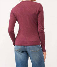 Dear John Denim - Nona Slub Long Sleeve Crew Neck Tee