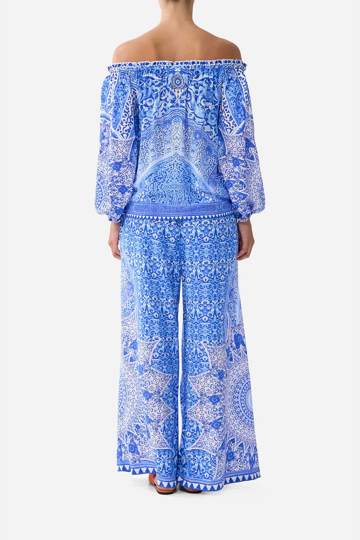 Camilla - Tuck Front Pant