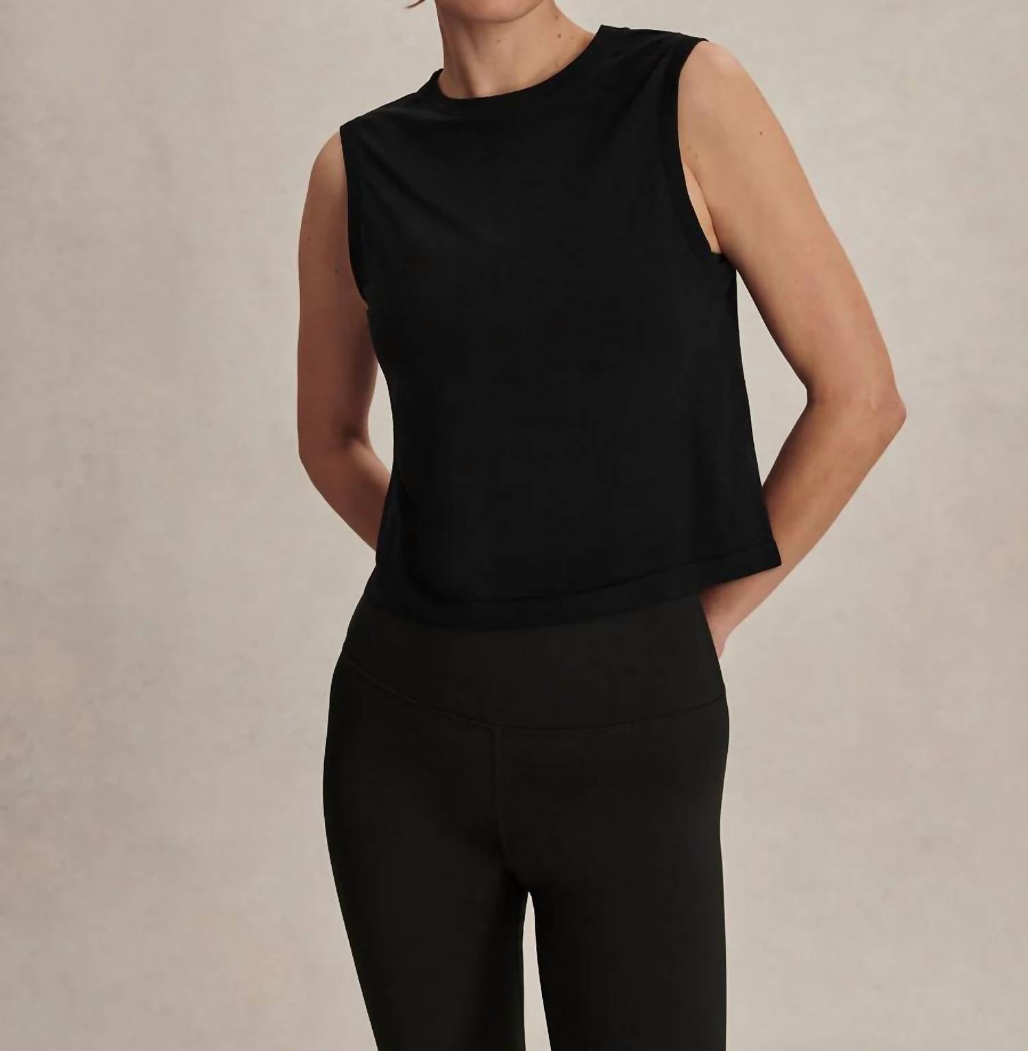 Varley - Nate Seamless Cropped Tank