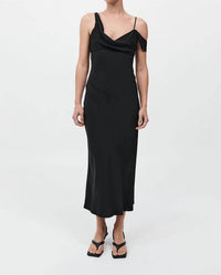 St. Agni - Silk Drape Dress