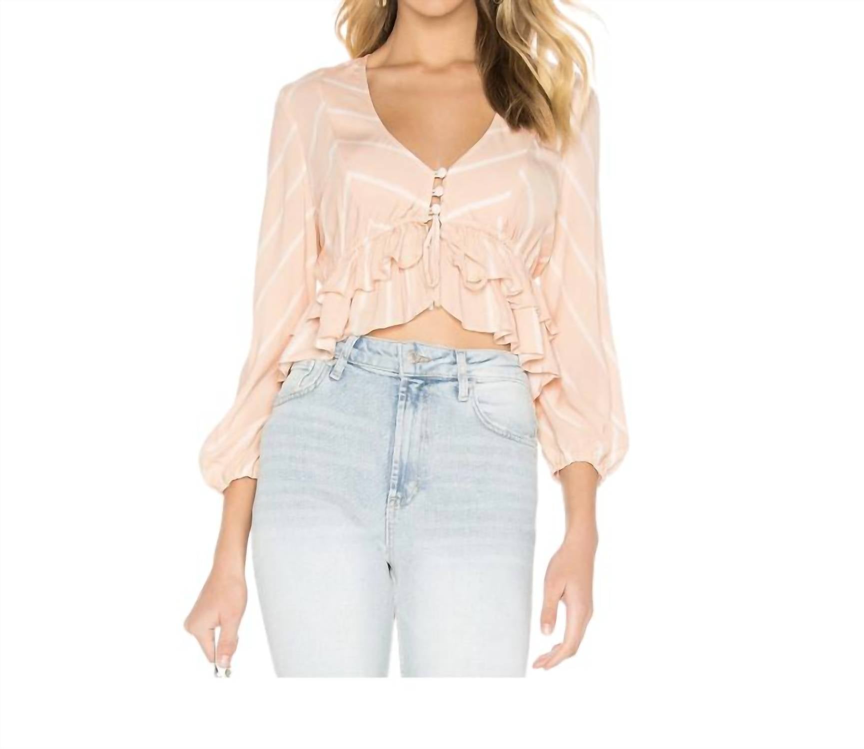 Free People - Samifran Long Sleeve Top