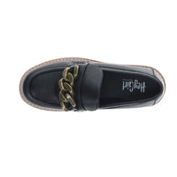 Corkys Footwear Women's Not Literally Lug Sole Loafers in black - women's flats - alternate view