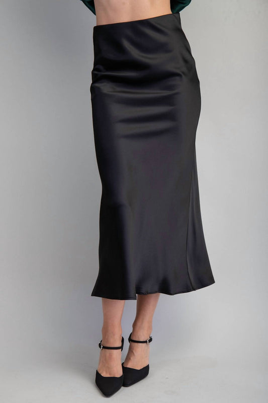 Glam - Midi Slip Skirt