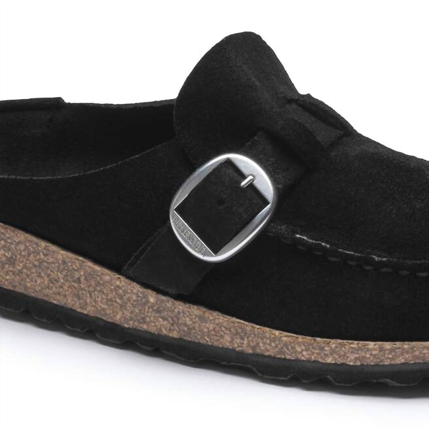 Birkenstock - Unisex Buckley Suede Leather Clogs