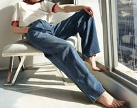 Artemis Vintage - Relaxed High Rise Palazzo Jeans