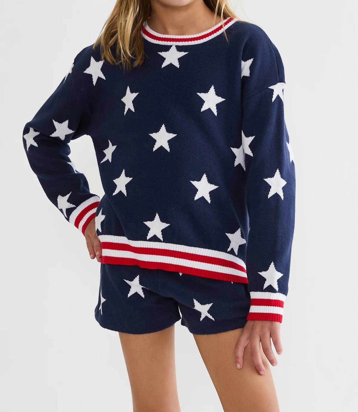 Beach Riot - GIRLS LITTLE CALLIE SWEATER